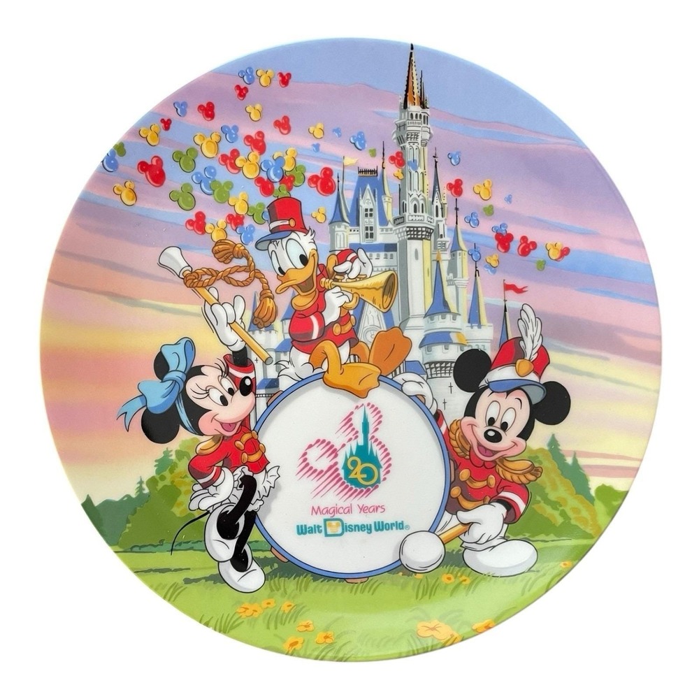 Walt‎ Disney World Strike Up the Band 20 Magical Years 1971-1991 Plate